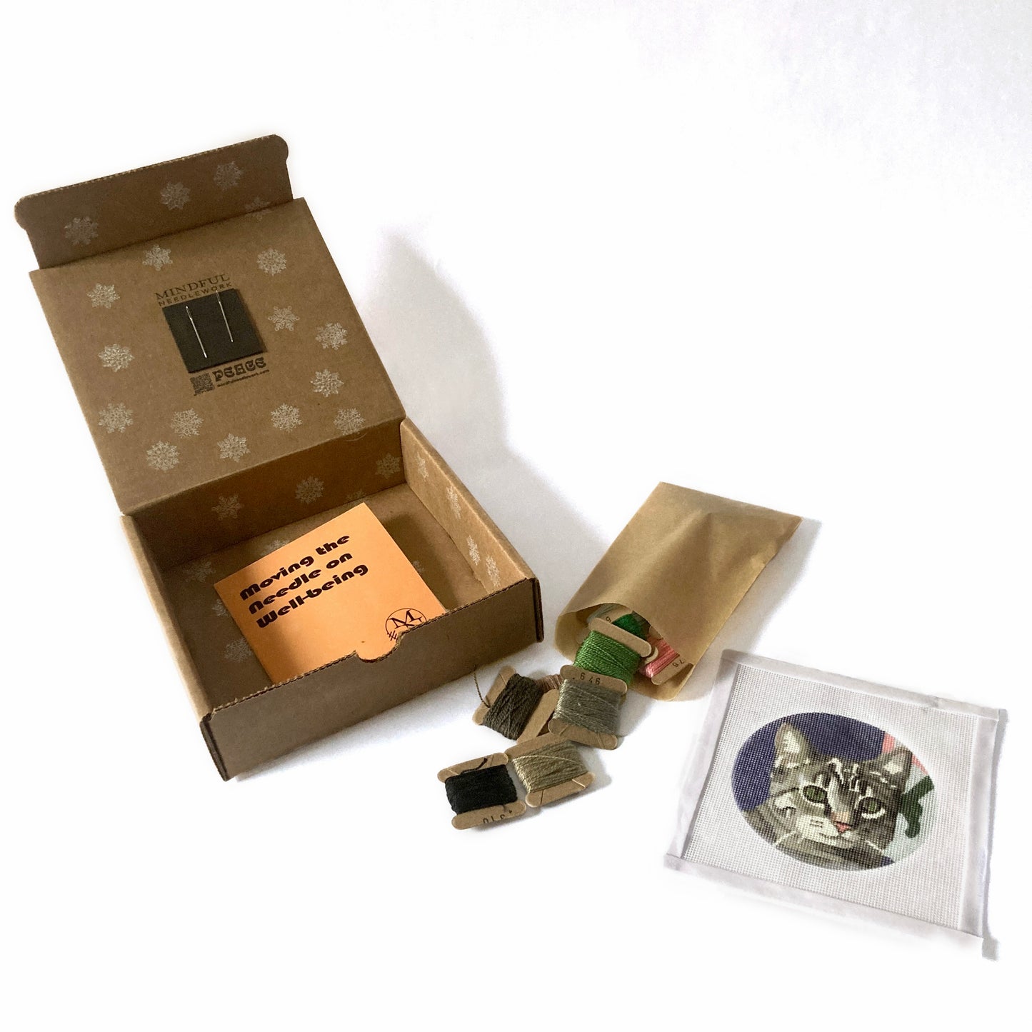 Custom Pet Needlepoint Ornament Kit