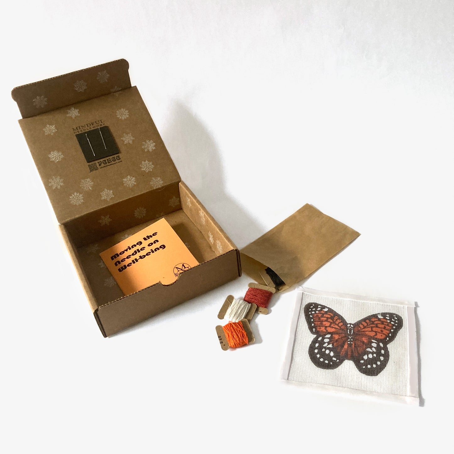 Butterfly Needlepoint Ornament Kit